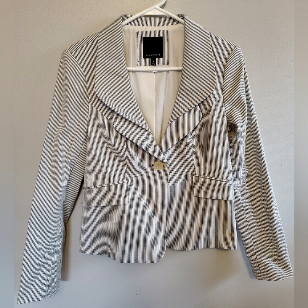 The Limited pinstriped blazer